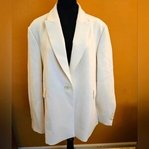 Calvin Klein Jeans Cream Blazer